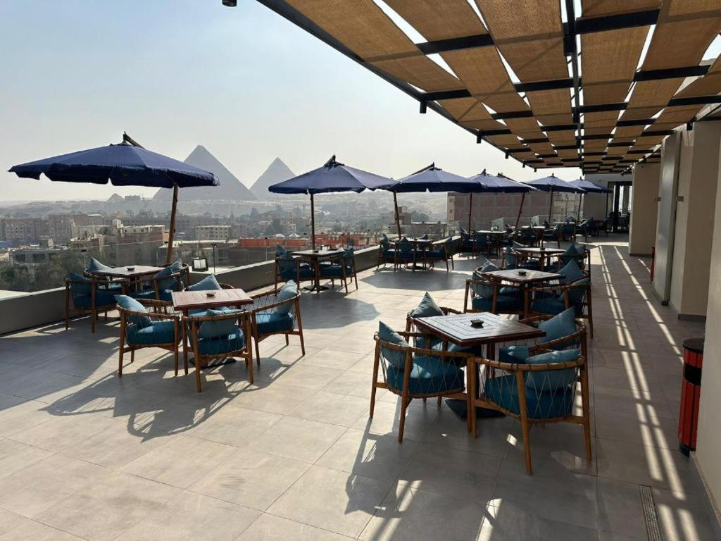 Al Kawm al Akhdar Stay Inn Pyramids Hotel מראה חיצוני תמונה