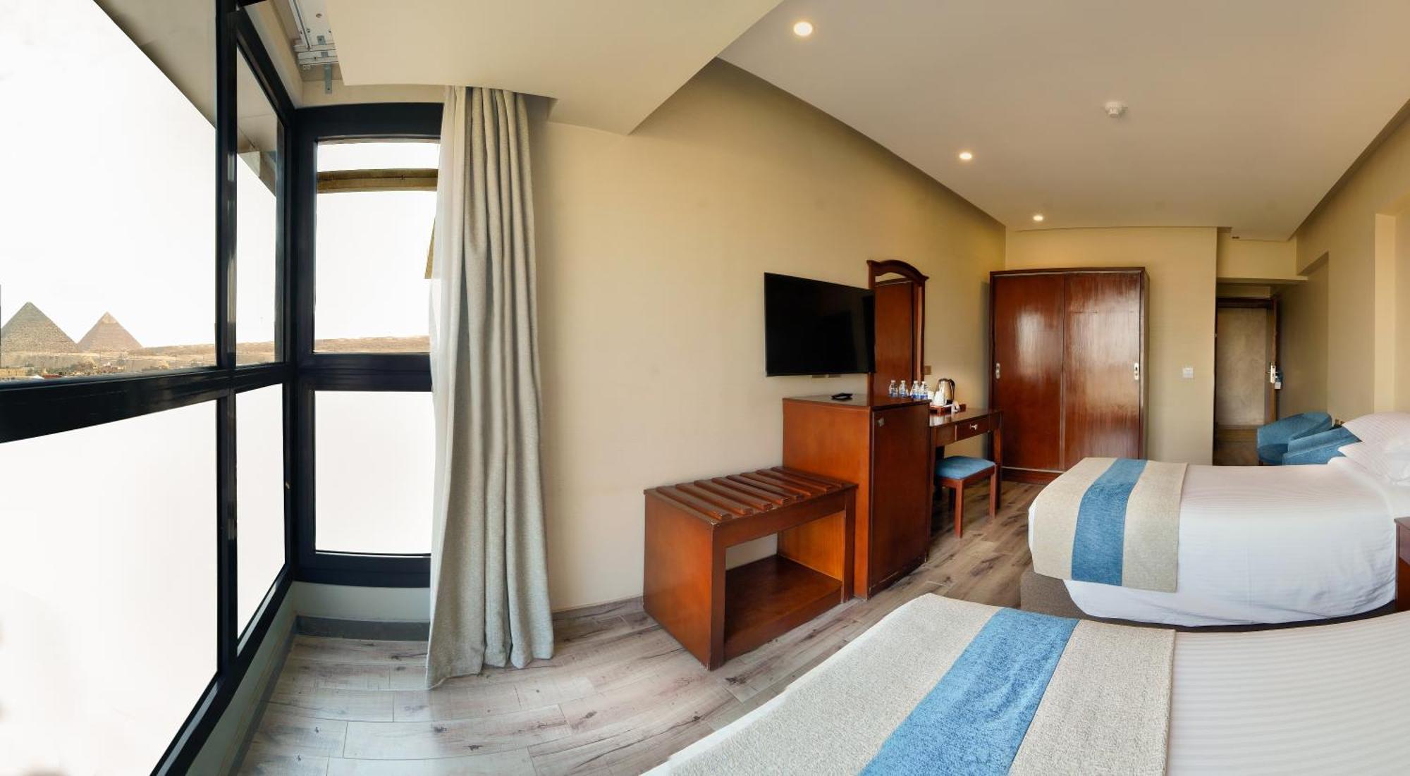 Al Kawm al Akhdar Stay Inn Pyramids Hotel מראה חיצוני תמונה