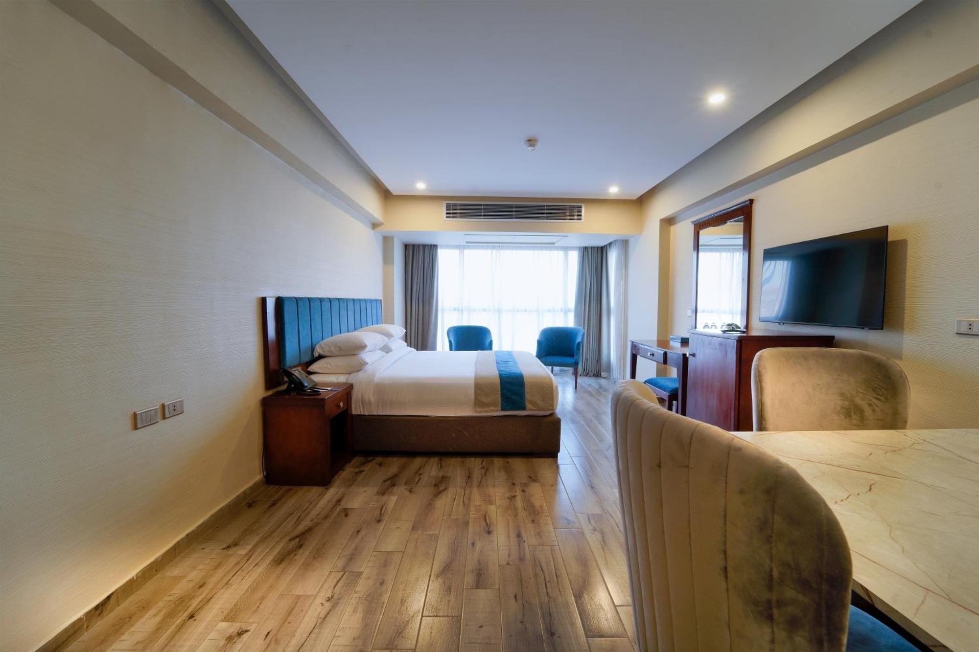 Al Kawm al Akhdar Stay Inn Pyramids Hotel מראה חיצוני תמונה