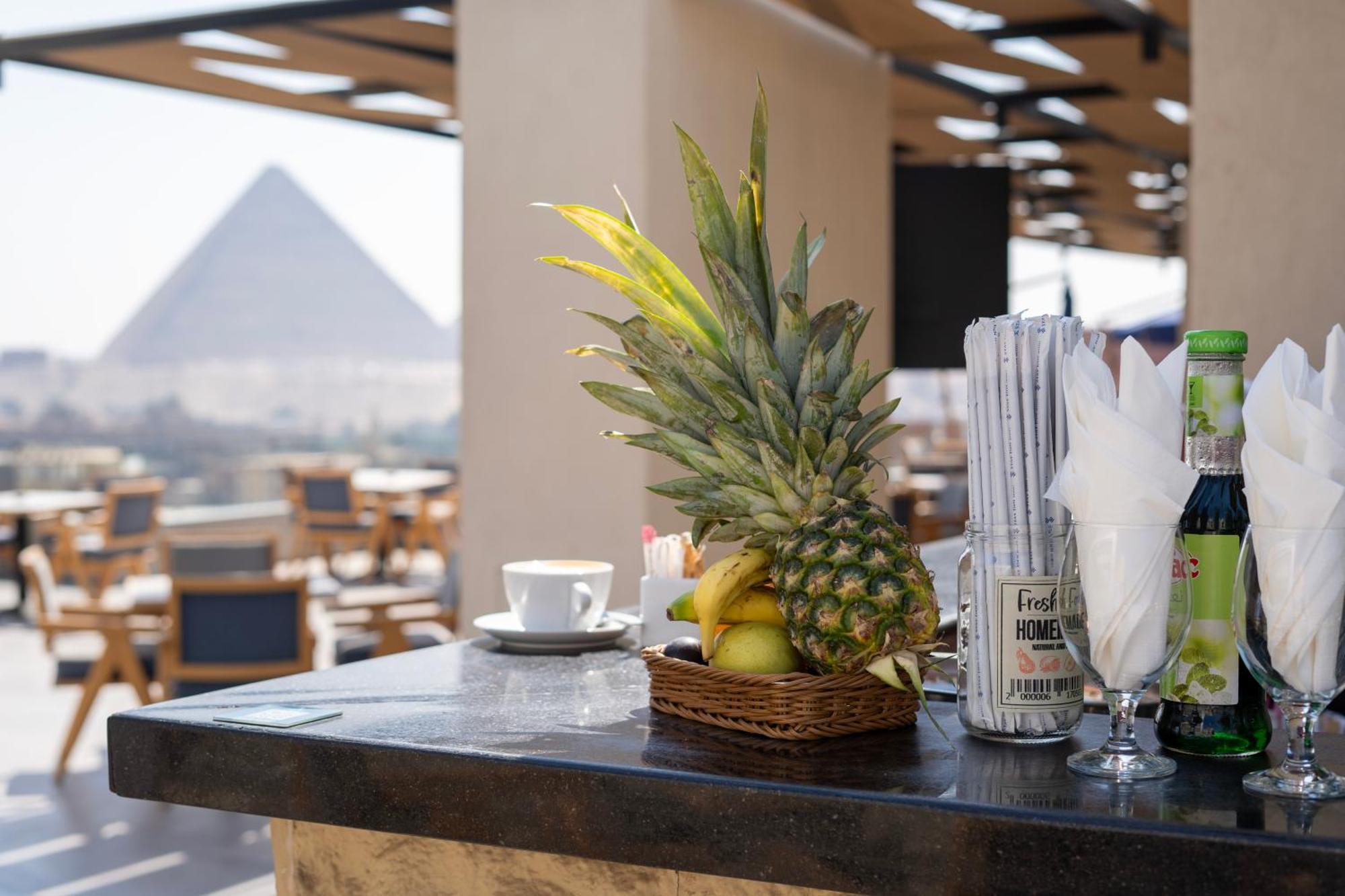 Al Kawm al Akhdar Stay Inn Pyramids Hotel מראה חיצוני תמונה